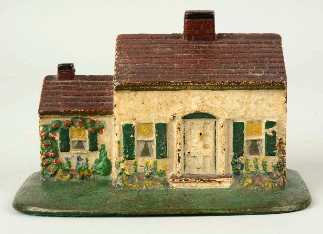 Cast Iron Cottage w/ Room Doorstop. (1 of 1)