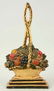 Cast Iron Mixed Fruit Basket Doorstop.