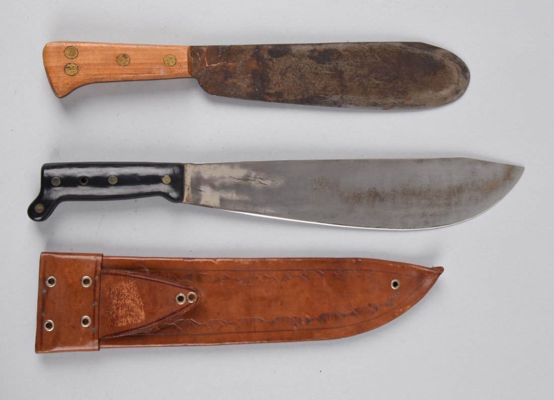 Lot Of 2: Bolo Fixed Blade Knives. (1 of 1)
