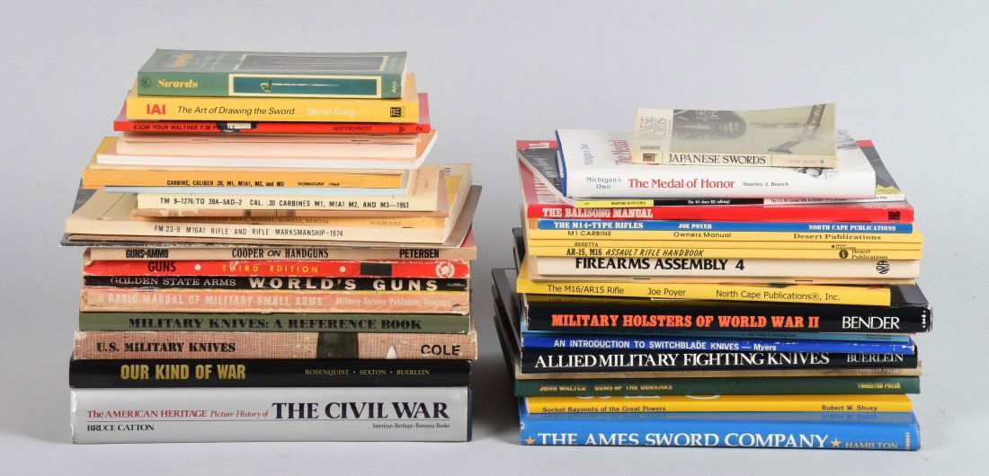 Huge Lot of Military Firearms/Knives/Etc Reference (1 of 1)