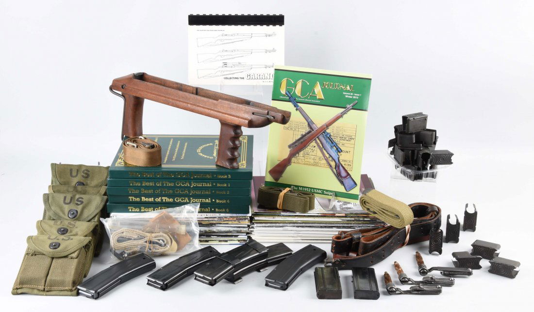 Large U.S. M1-Garand/M1-Carbine Lot. (1 of 1)