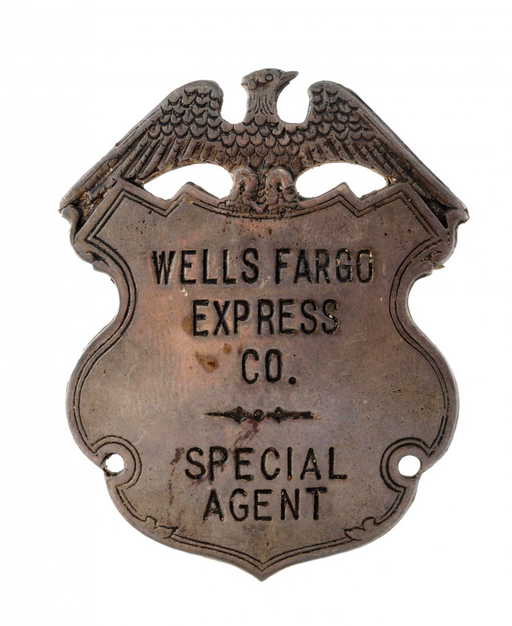 Wells Fargo Express Co Special Agent Badge