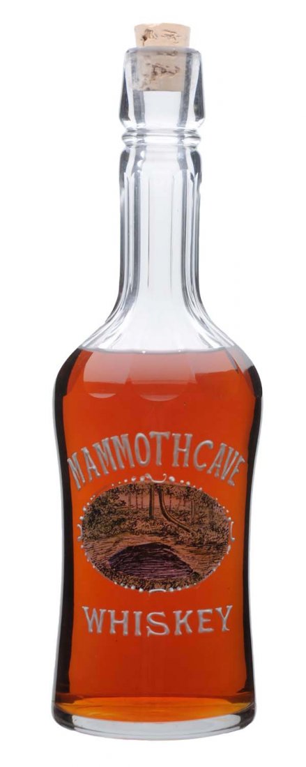 Mammoth Cave Whiskey Back Bar Bottle. (1 of 1)