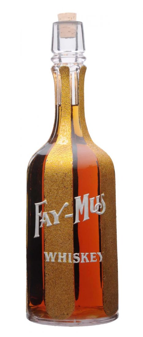 Fay-Mus Whiskey Bottle. (1 of 2)