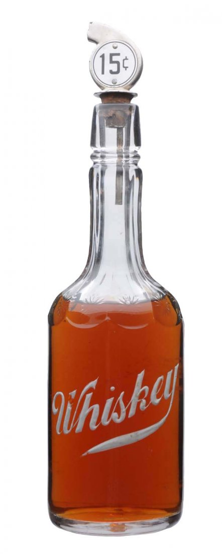 Whiskey Back Bar Bottle. (1 of 1)