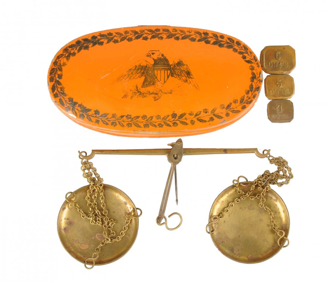 Early Gold Mining Scale. (1 of 1)