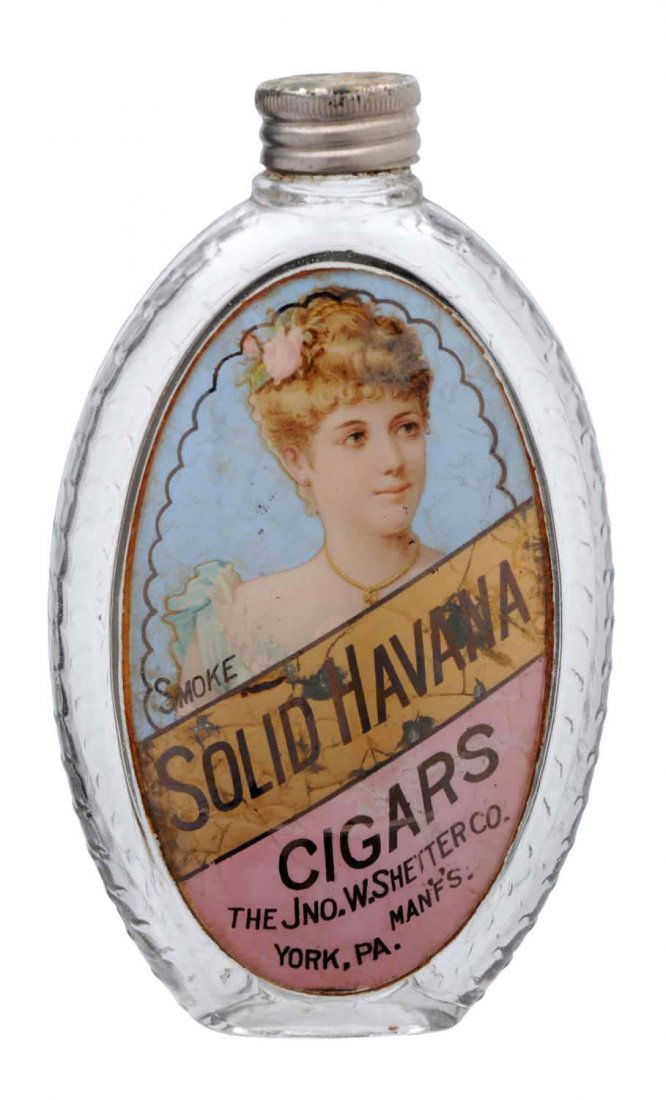 Solid Havana Cigars Whiskey Bottle. (1 of 1)