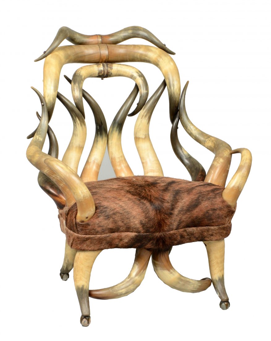 Charles Puppe Longhorn Armchair (1 of 5)