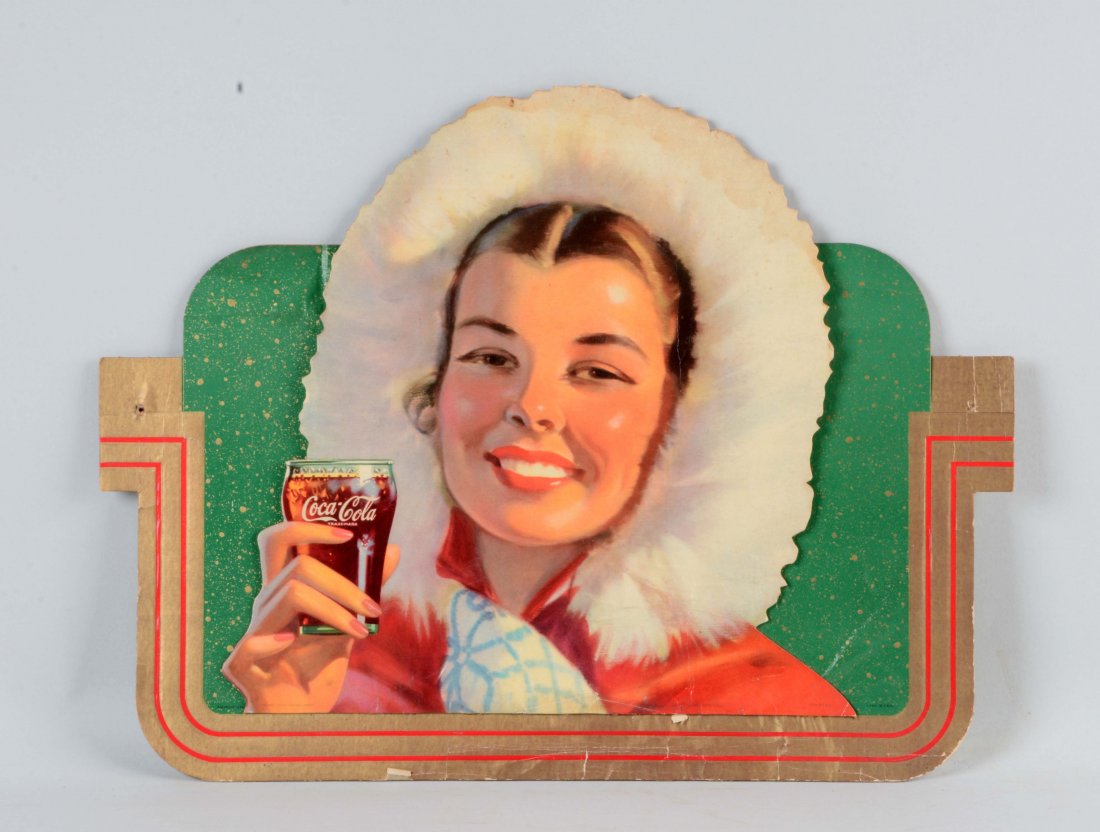1944 Diecut Coca - Cola Advertising Sign. (1 of 1)