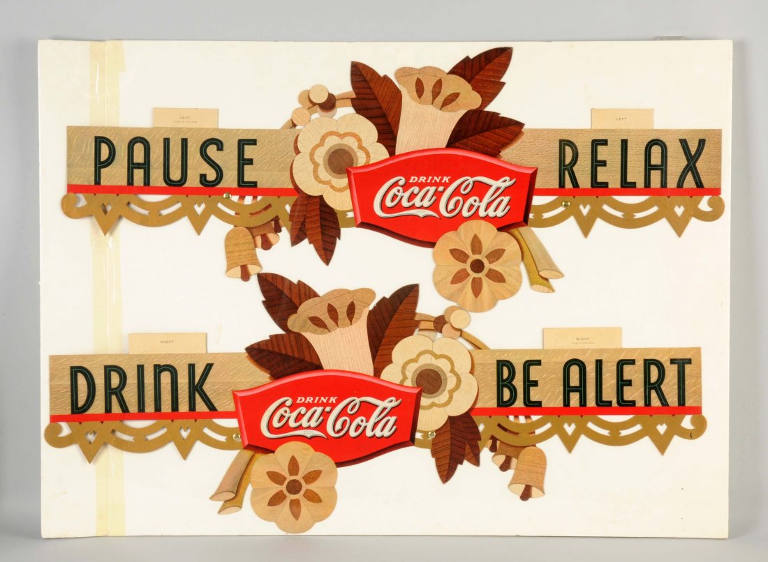 1934 Coca-Cola Advertising Festoon. (1 of 1)