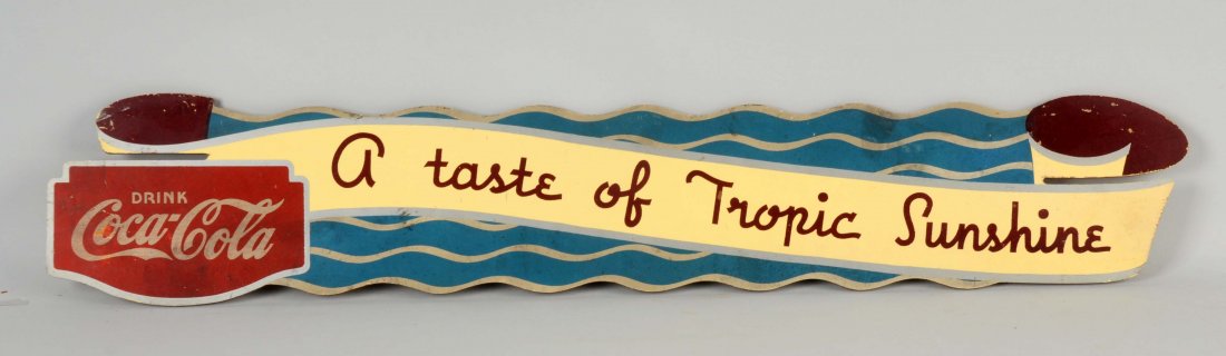 Coca-Cola Kay Displays Wooden Advertising Signs. (1 of 1)