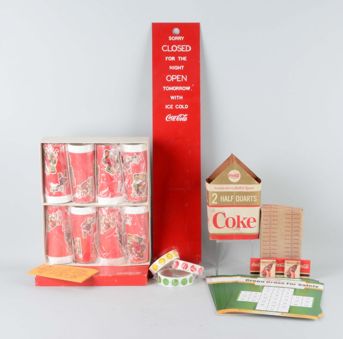Large Lot Of Coca-Cola Advertising Pieces. (1 of 1)