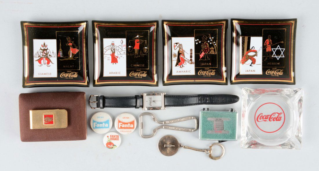 Large Lot Of Coca-Cola Advertising Pieces. (1 of 1)