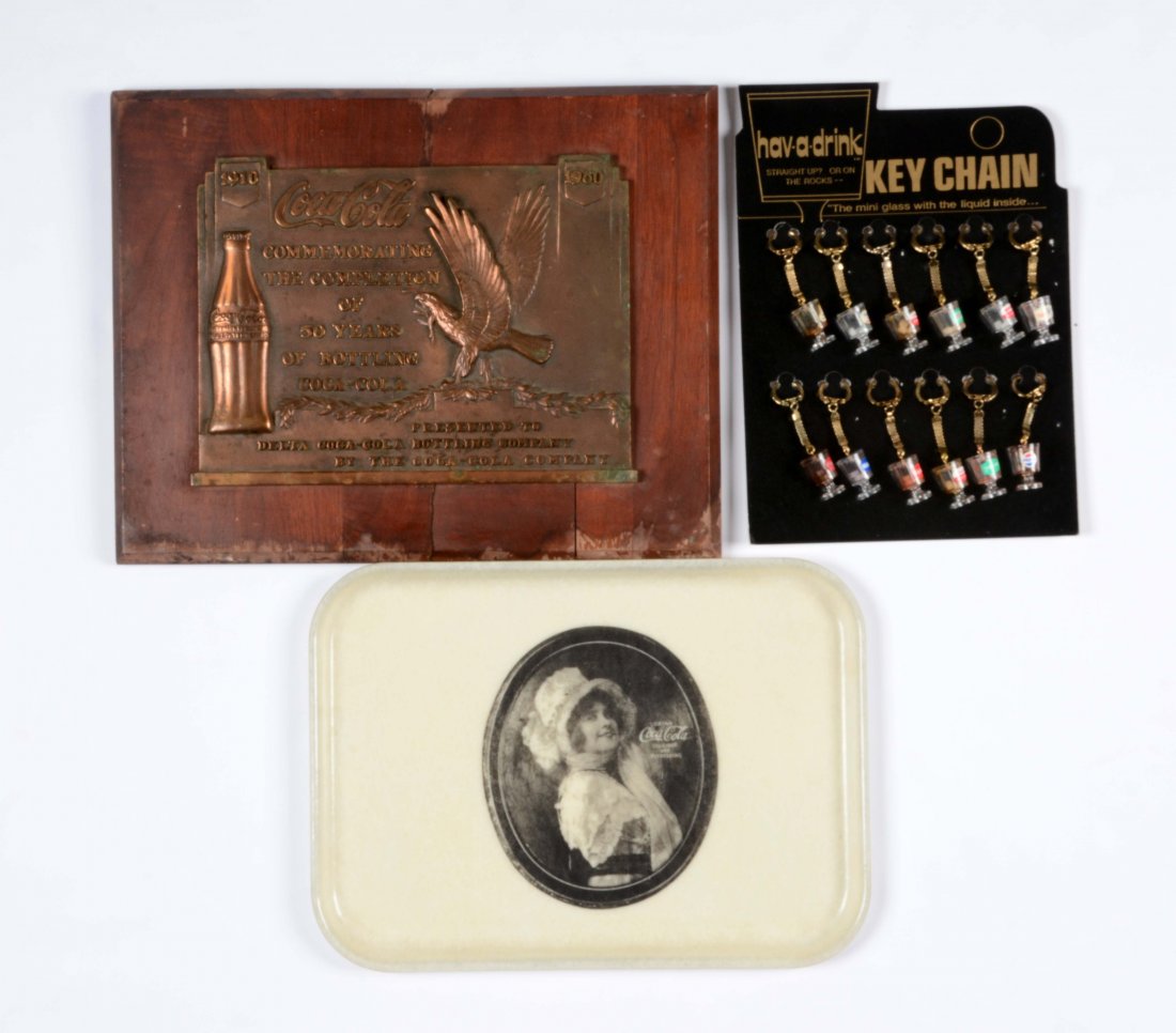 Lot Of 2: Coca-Cola Items. (1 of 1)