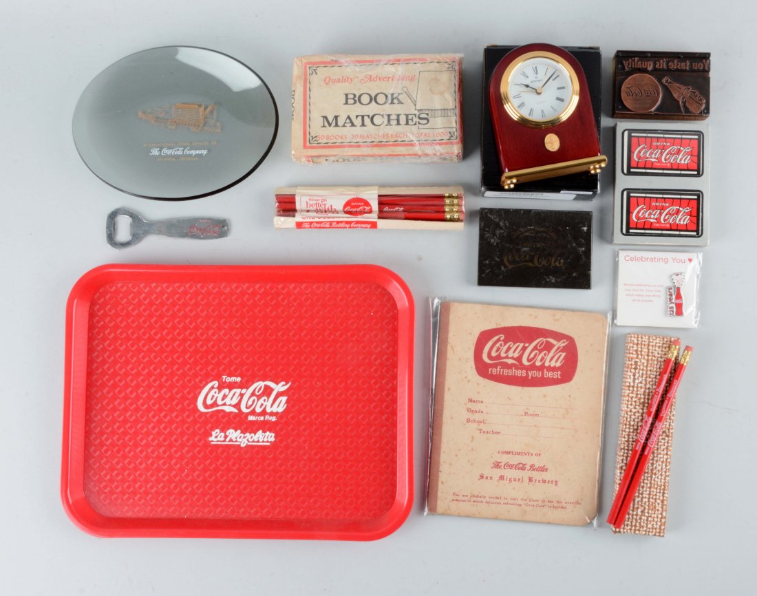 Large Lot Of Coca-Cola Advertising Pieces. (1 of 1)