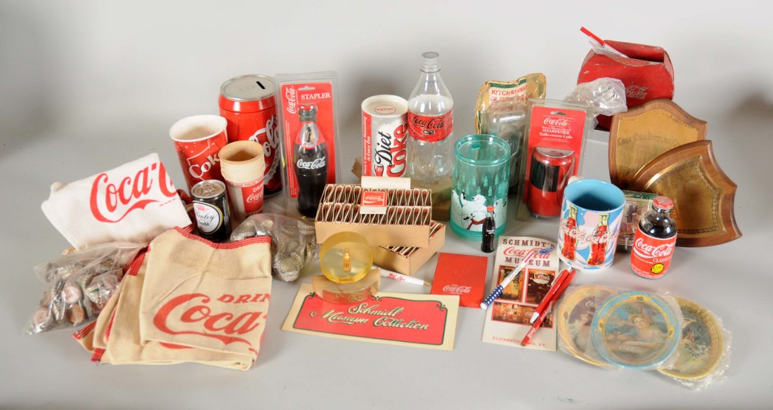Large Lot of Coca-Cola Memorabilia. (1 of 1)