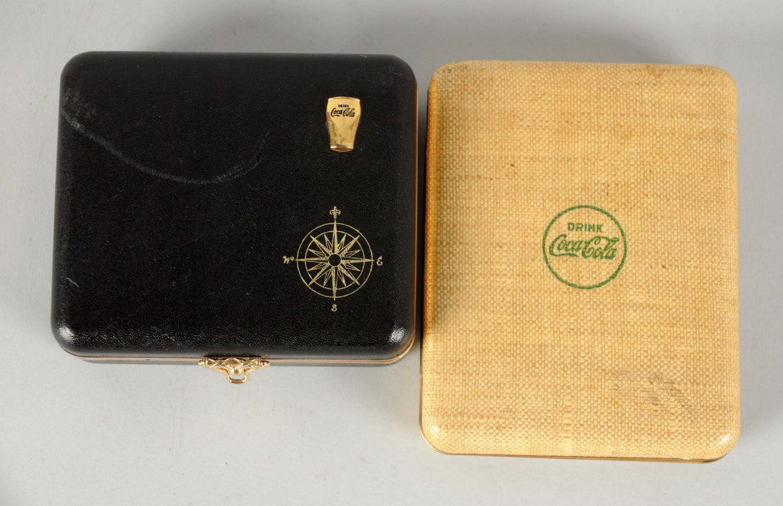 Lot Of 2: Coca-Cola Clip Box & Picture Frame. (1 of 2)