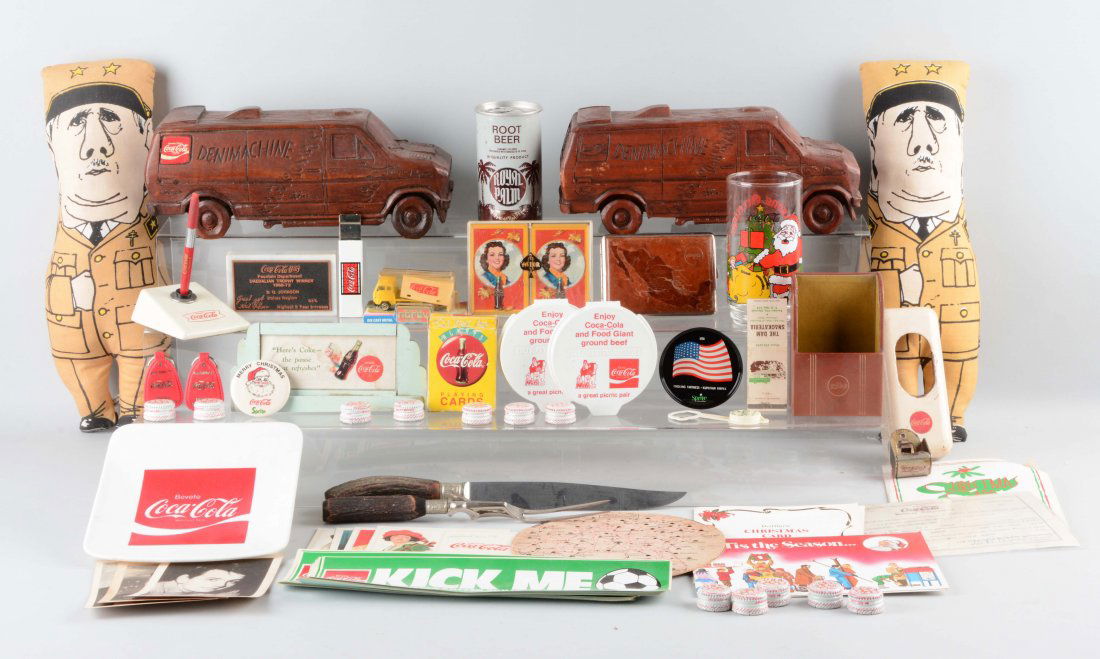Large Lot Of Coca-Cola Advertising Pieces. (1 of 1)