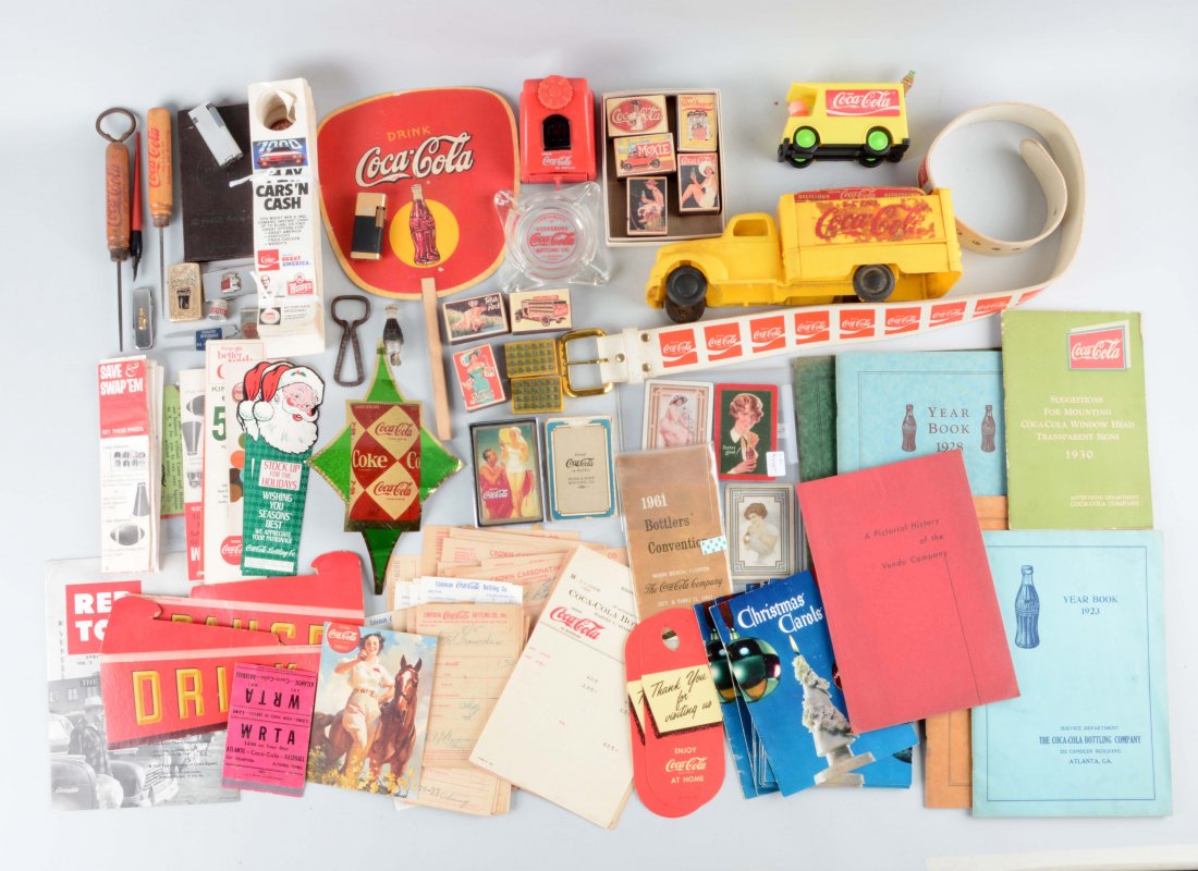 Lot Of Coca-Cola Advertising Memorabilia. (1 of 1)