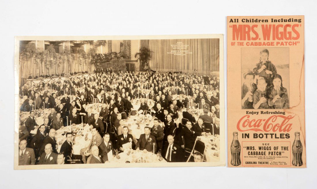 Lot of 2: Coca-Cola Advertising Items. (1 of 1)