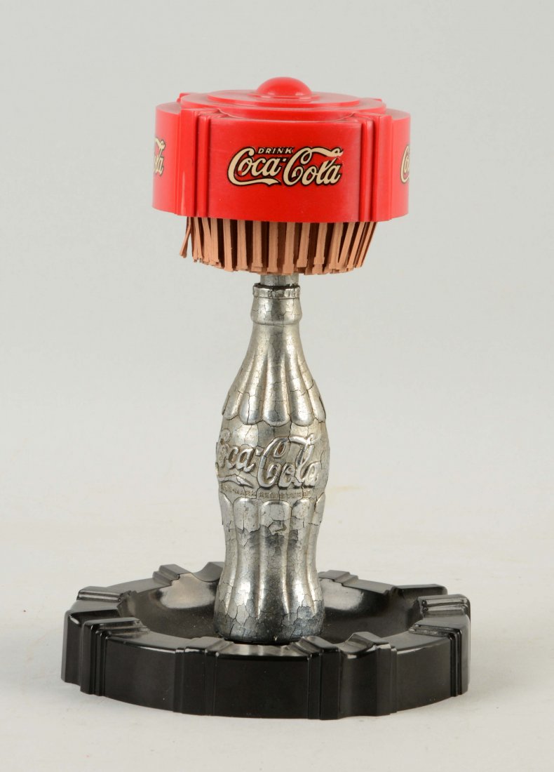 Early Coca-Cola Match Pull Ashtray. (1 of 1)