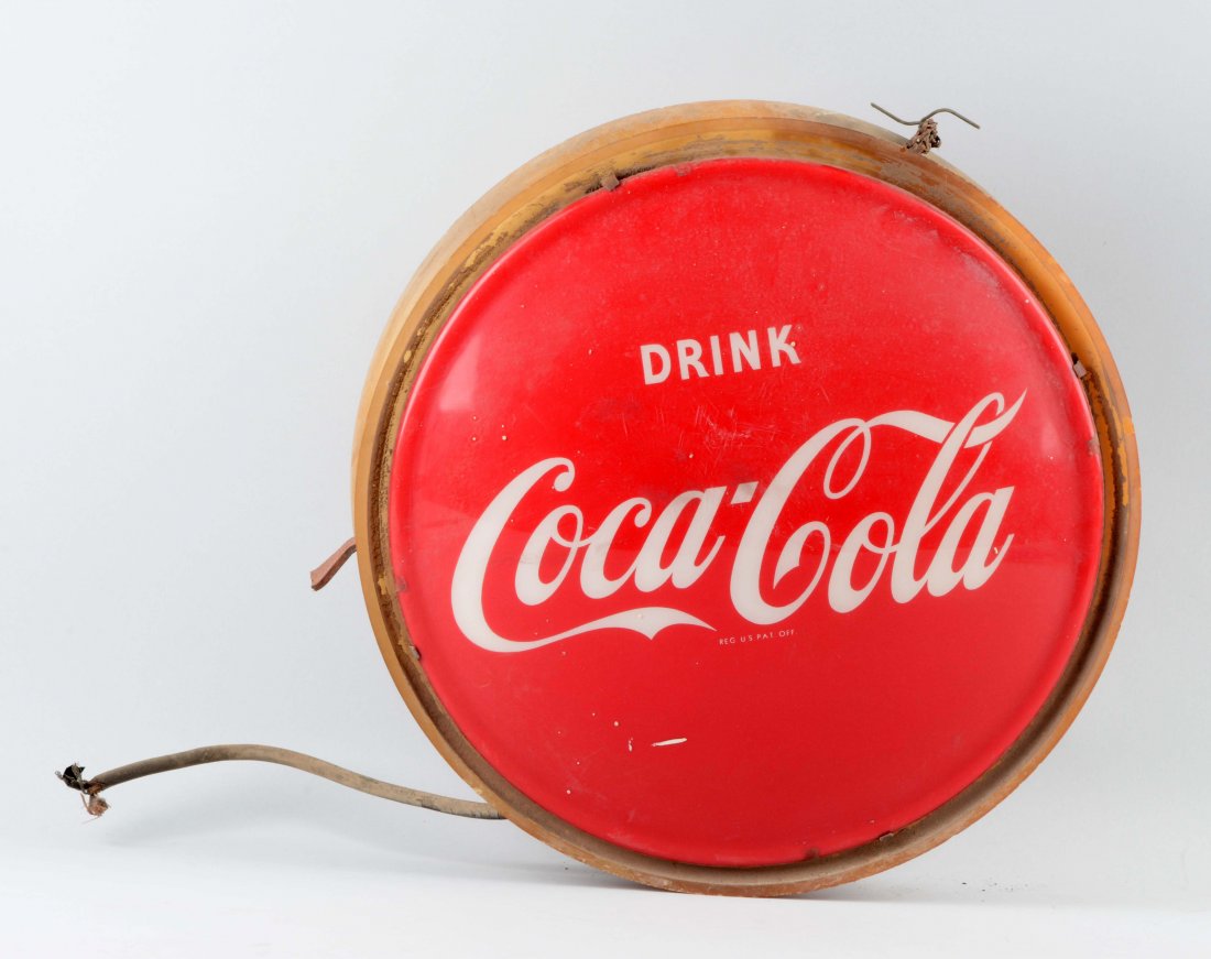 Coca-Cola Light Up Sign. (1 of 1)