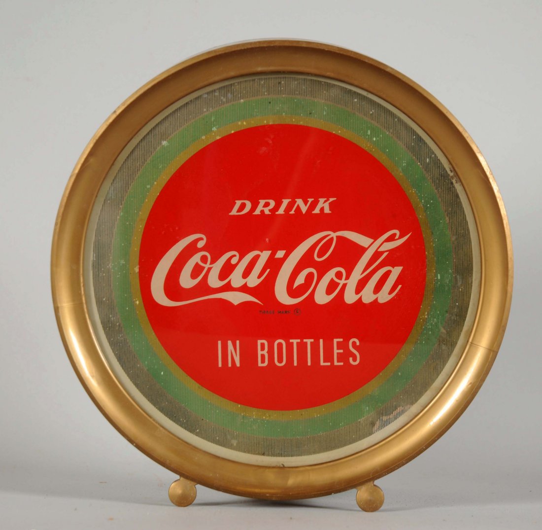 Coca-Cola Light Up Advertising Sign. (1 of 1)