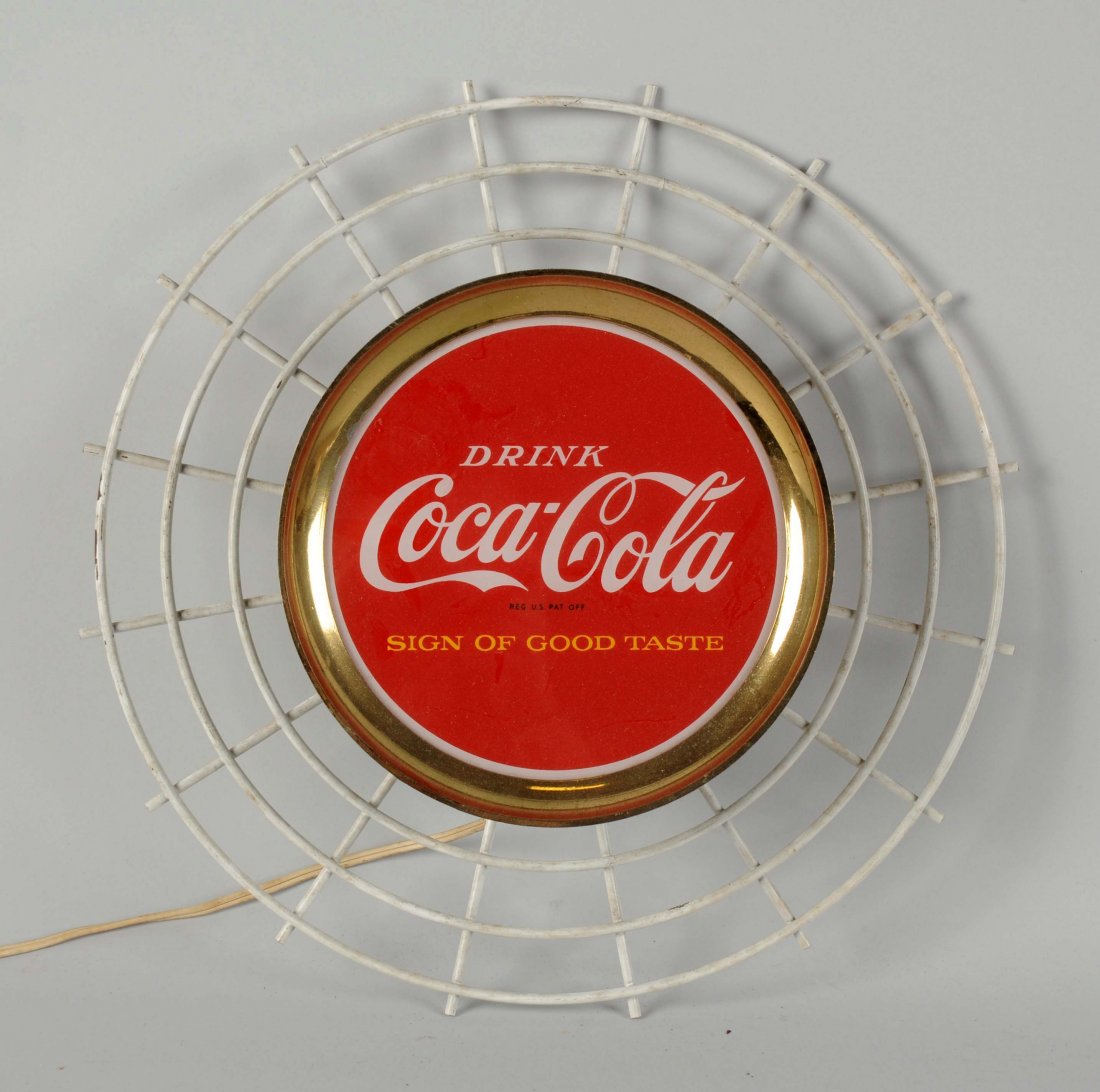 Coca-Cola Light Up Wall Mount Sign. (1 of 1)