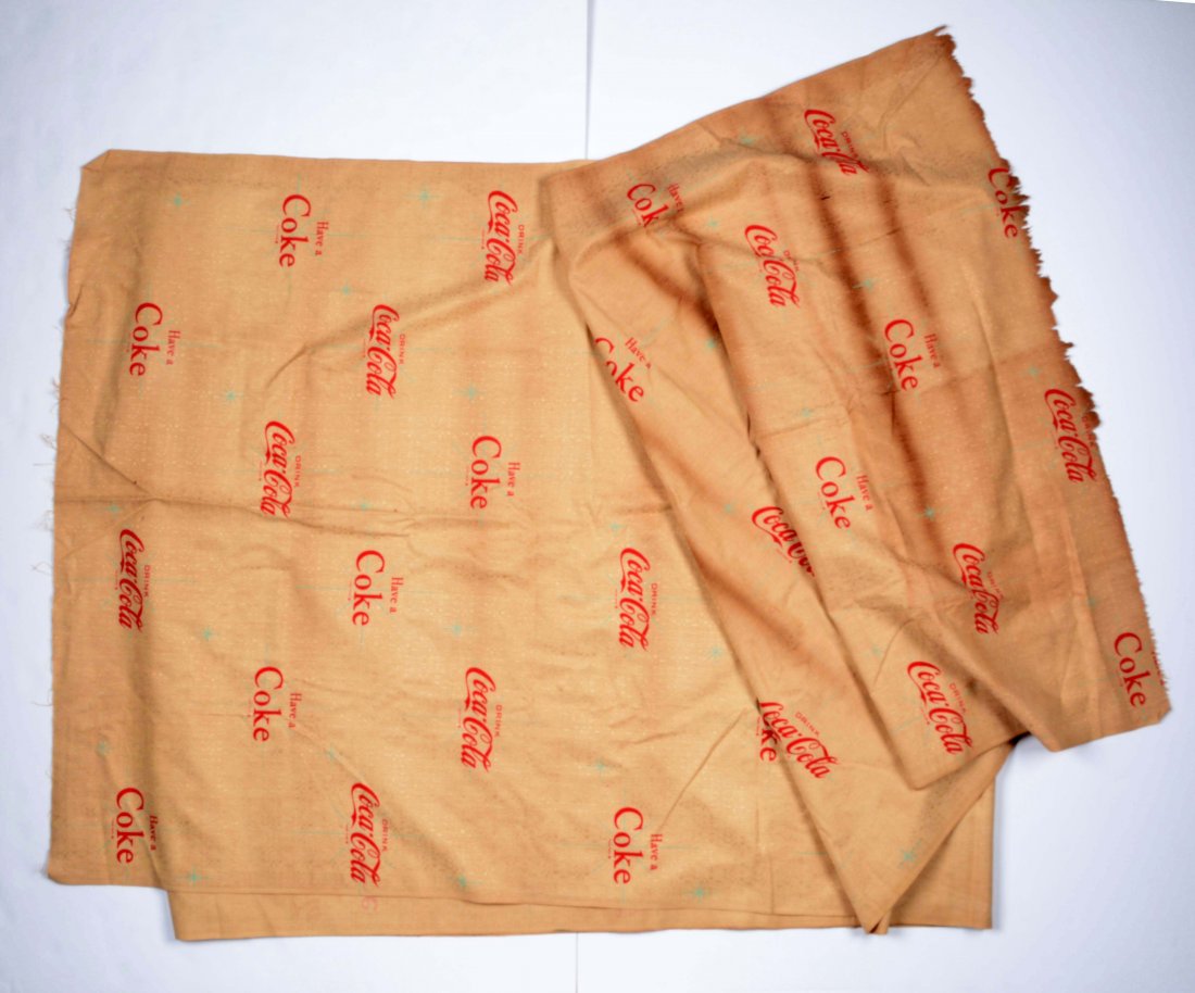 Coca-Cola Canvas Banner. (1 of 2)