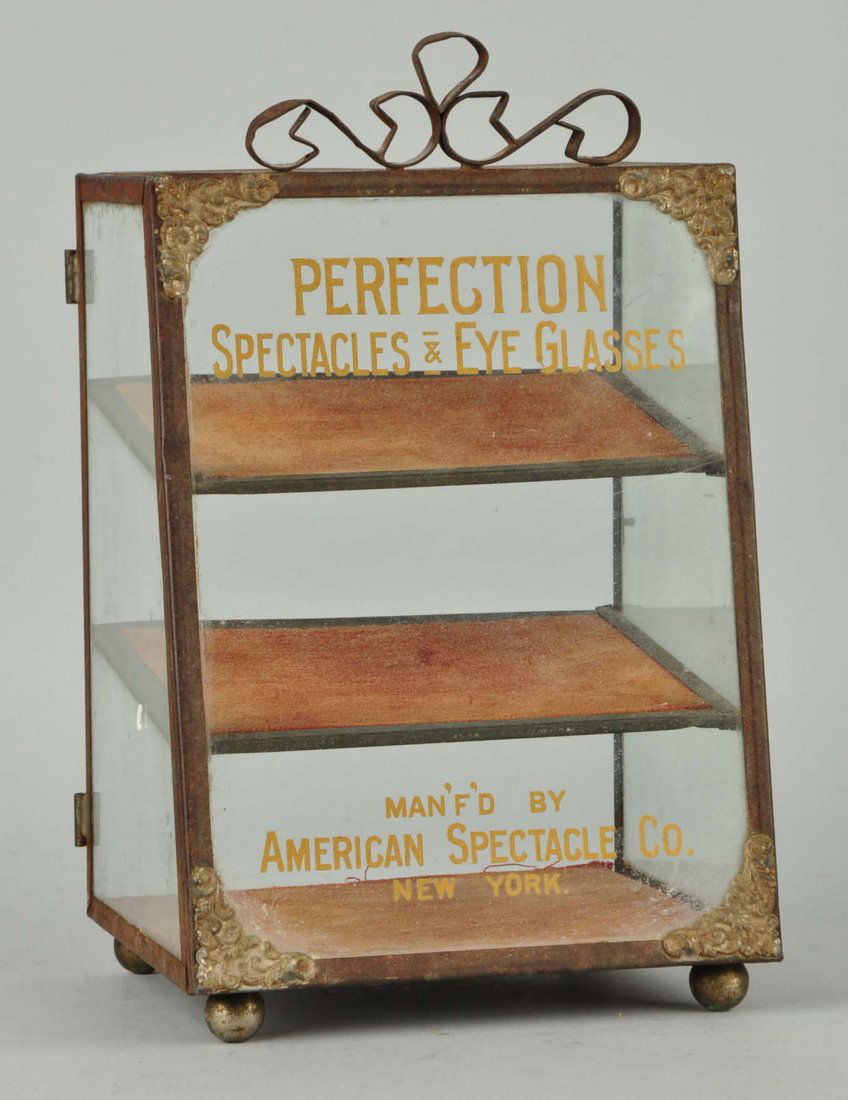 Advertising Eye Glasses Glass Display. (1 of 1)