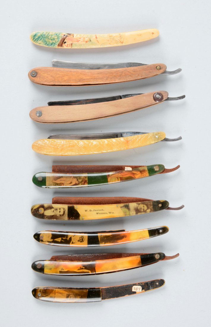 Lot Of 6: Various Straight Razors. (1 of 2)