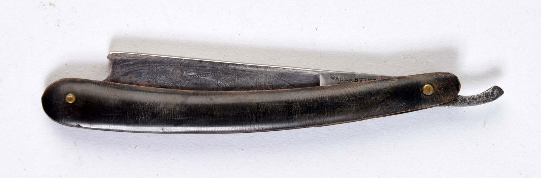 Early Masonic Straight Razor. (1 of 3)