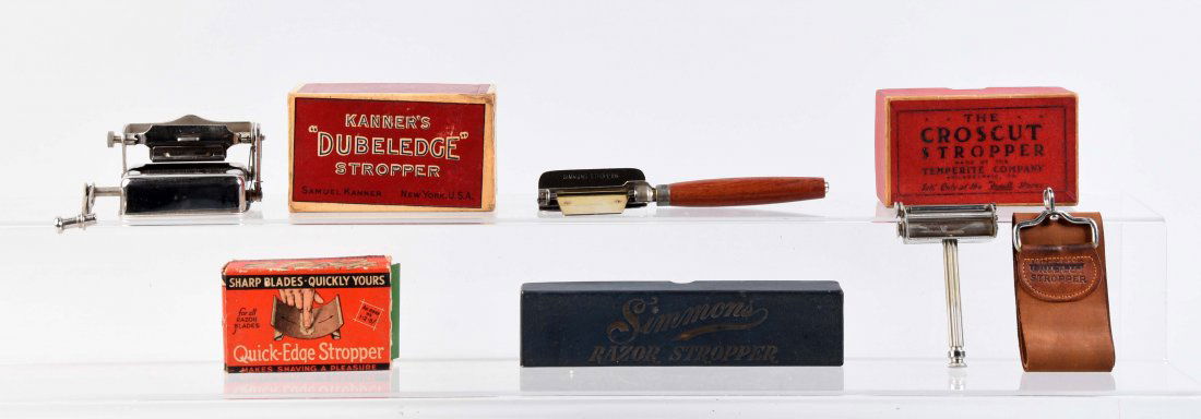 Lot Of 4: Boxed Razor Strops. (1 of 1)