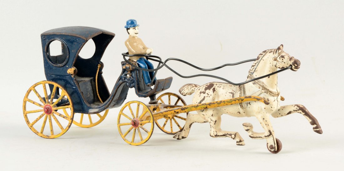 Cast Iron Kenton Horse Drawn Vehicle. (1 of 2)