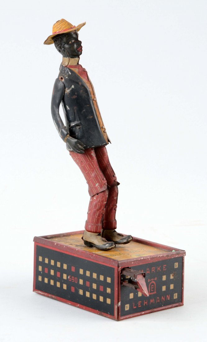 German Lehmann Tin Litho Oh My Dancing Toy. (1 of 2)