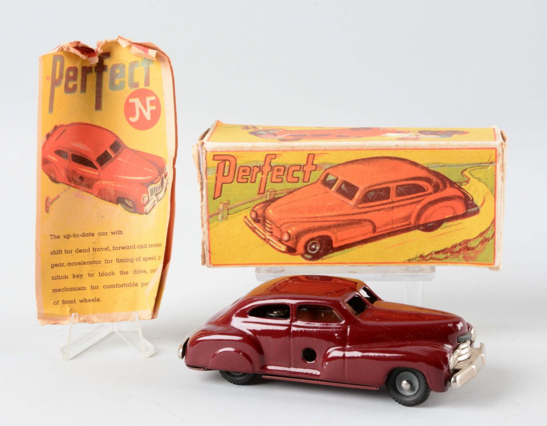 German Tin Litho J & F Automobile Toy. (1 of 2)