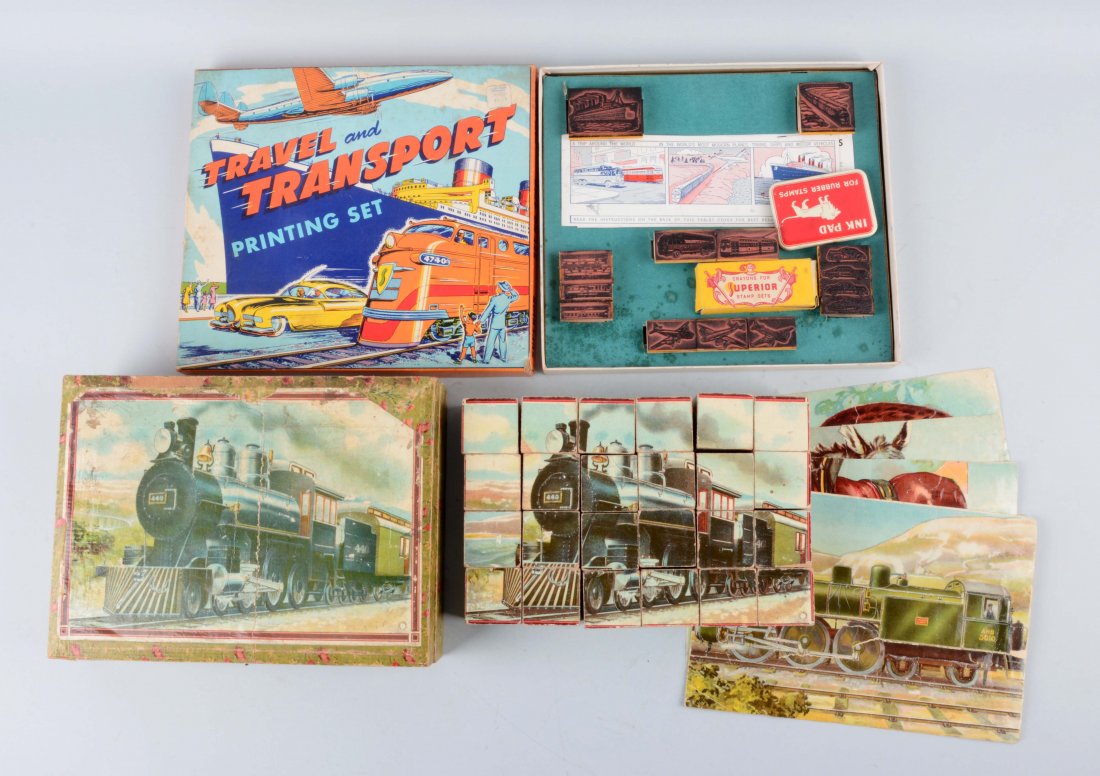 Lot Of 2: Transport Vehicle Sets. (1 of 1)