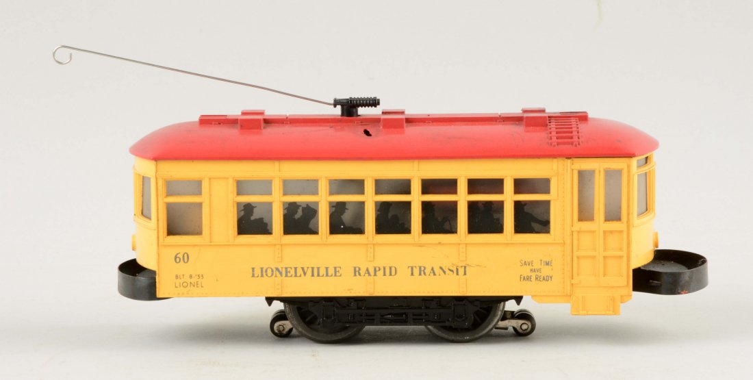 Lionel Postwar No. 60 Rapid Transit Trolley. (1 of 2)