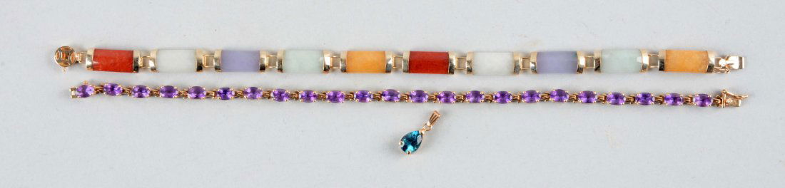 Lot Of 3: 14K Jewelry. (1 of 2)