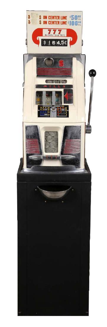 **$1 Mills "777 Progressive" High Top Slot Machine (1 of 6)