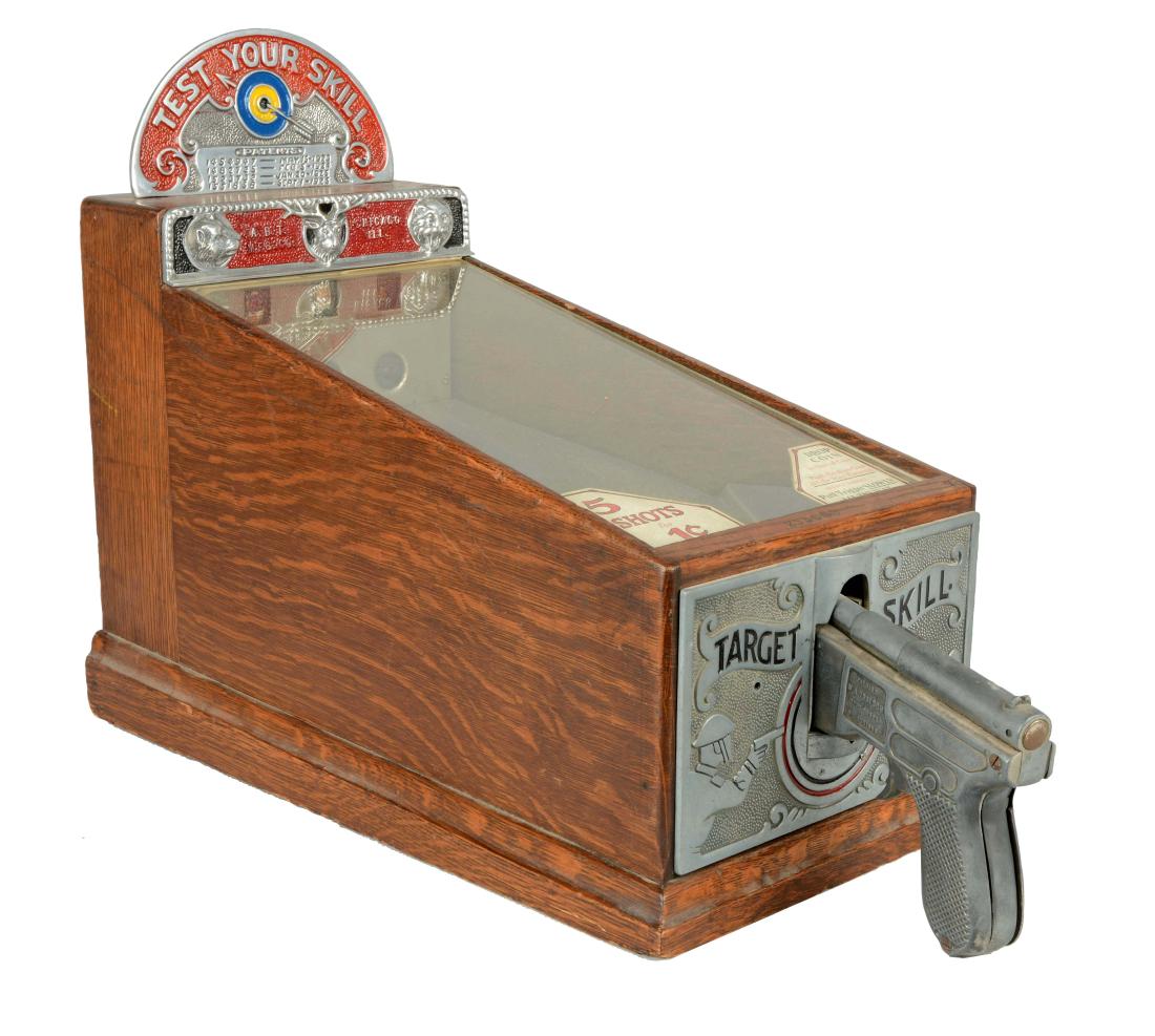 1¢ A.B.T. Target Skill Shooting Gallery Arcade Machine (1 of 14)