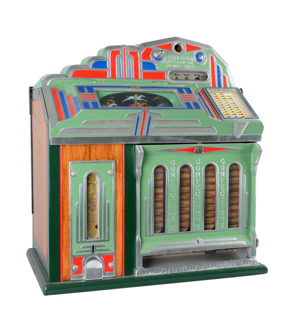 **5¢ Superior Confection Races Slot Machine (1 of 13)