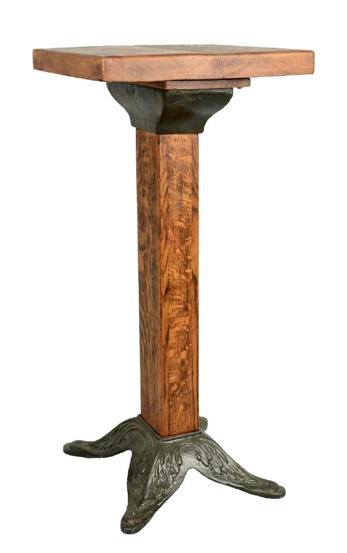 Square Top Wood Slot Machine Stand (1 of 4)