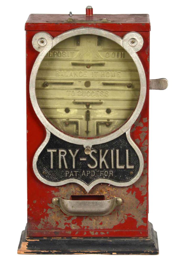 5¢ Van-White Try-Skill Countertop Arcade Machine (1 of 3)