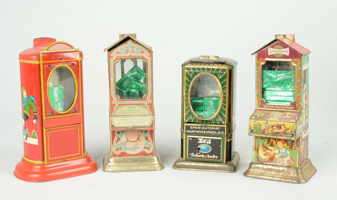 Lot Of 4: Stollwerck Chocolate & Cocoa Vendors (1 of 7)