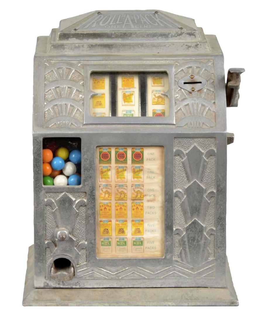 **1¢ Buckley Mfg. Roll-A-Pack Trade Stimulator (1 of 5)