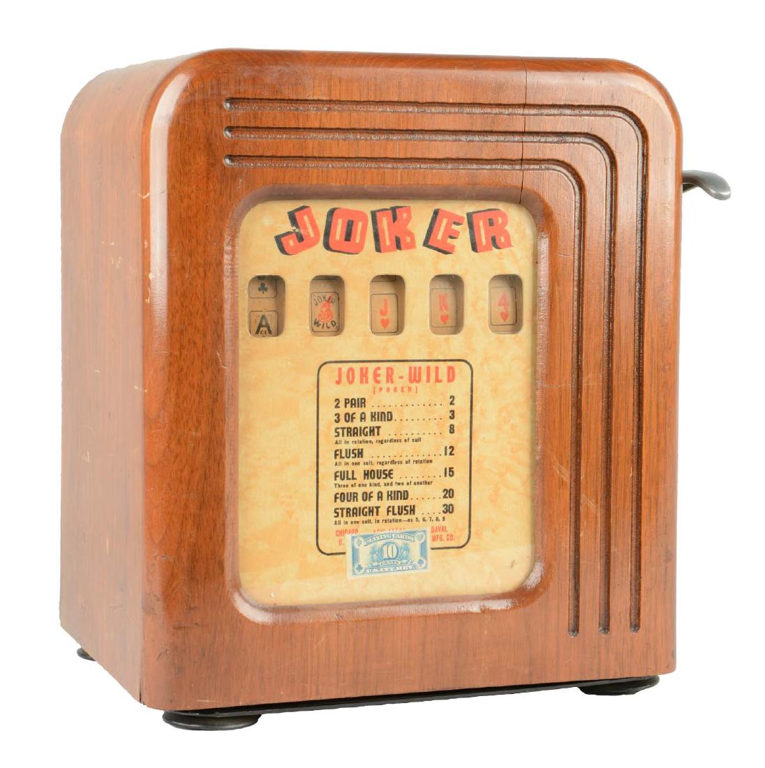 **1¢ Daval Joker Wild Poker Trade Stimulator (1 of 6)