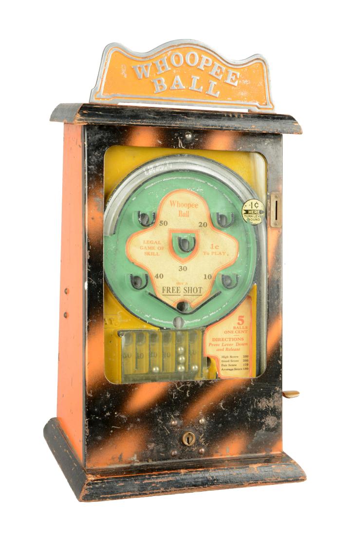 1¢ Field Mfg. Co. Whoopee Ball Counter Arcade Machine (1 of 7)