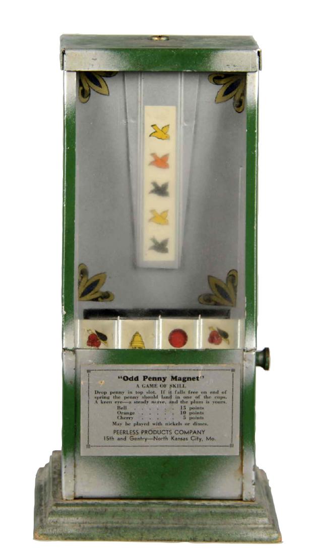 1¢ Peerless Odd Penny Magnet Skill Game (1 of 2)
