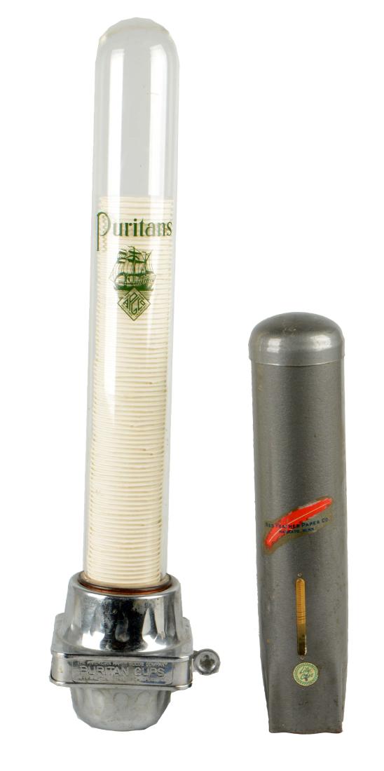 Lot Of 2: Paper Cup Dispensers (1 of 8)